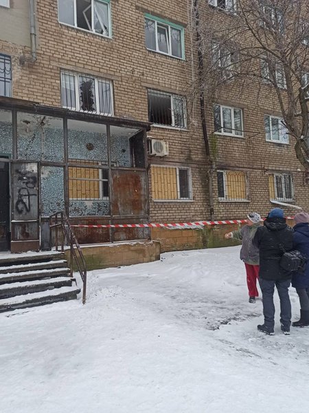 Обстрел, ракетный удар, Запорожье, разрушения, последствия атаки