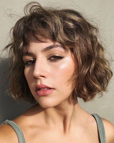 бохо боб, стрижка, модная стрижка, тренд сезона, тренд лета 2022, модный тренд