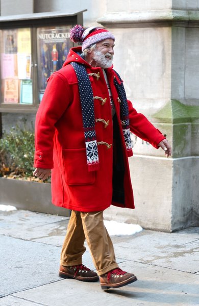 Арнольд Шварценеггер, Санта-Клаус, съемки фильма