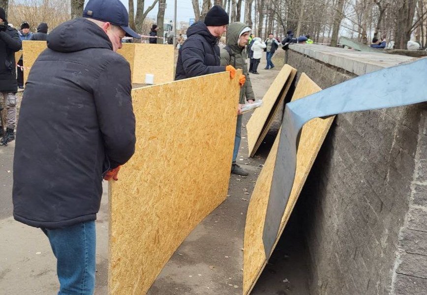 Последствия ракетного удара по Кривому Рогу