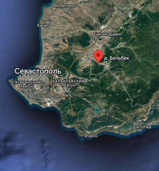 експлозия севастопол Карта на Севастопол