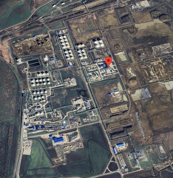 Ильский НПЗ, нефтеперерабатывающий завод, РФ, Россия
