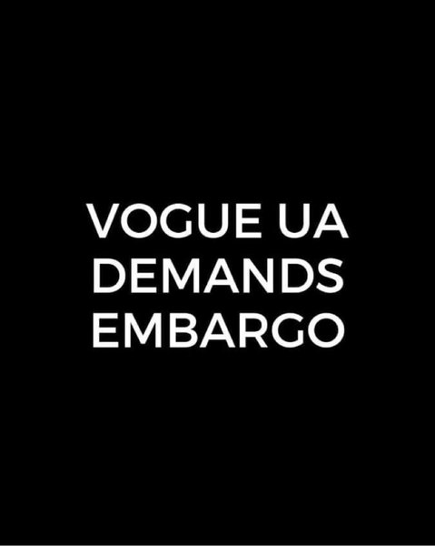 vogue embargo ukraine