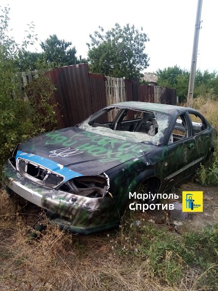 Машина ТрО в Маріуполі