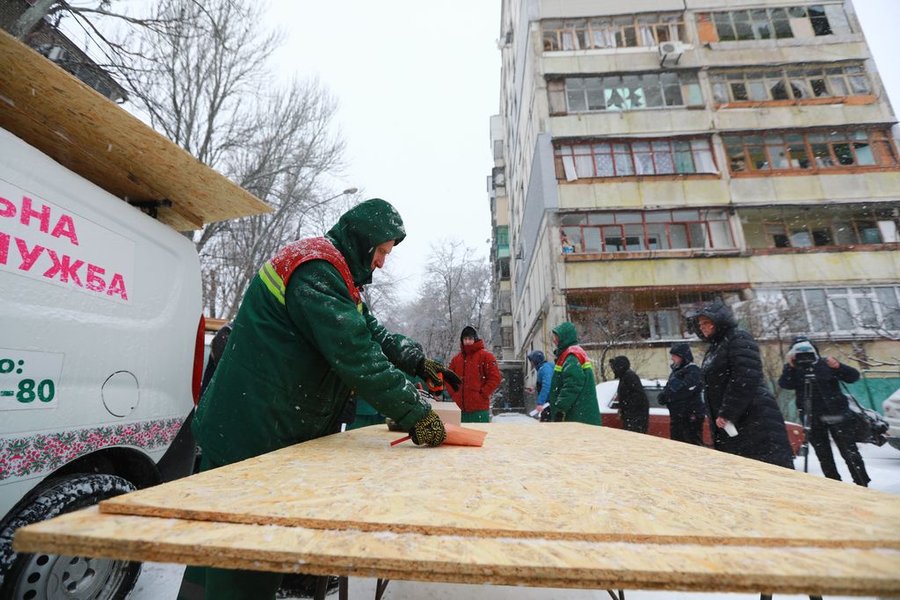 Обстрел, ракетный удар, Запорожье, разрушения, последствия атаки