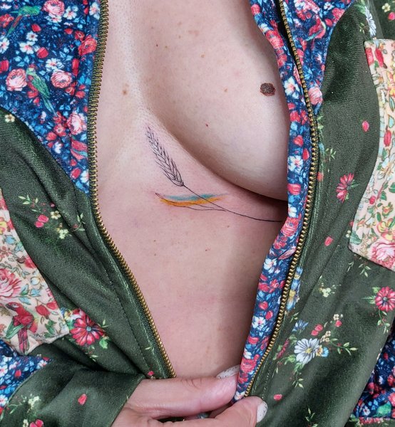 Патріотичні тату: роботи Дар'ї Криж