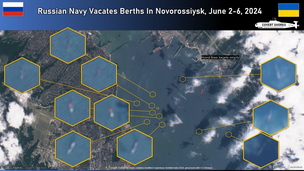 Флот РФ, Новоросійськ, Чорне море, бухта, пірс, Крим, 6 червня