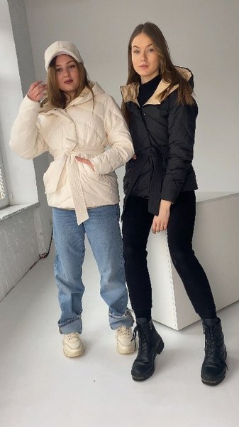 модні пуховики на осінь, модні тренди 2023, пуховик на листопад