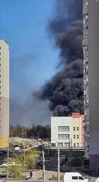 покрышки, троещина, пожар, киев, свалка