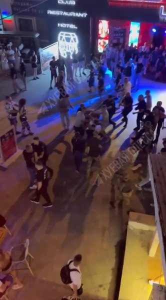 Драка в Одессе, 27 июля, Аркадия