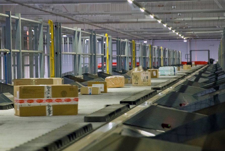 Киевский инновационный терминал "Новой пошты"