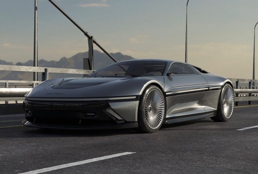 DeLorean 2023, новый DeLorean, новый Делореан, DeLorean JZD