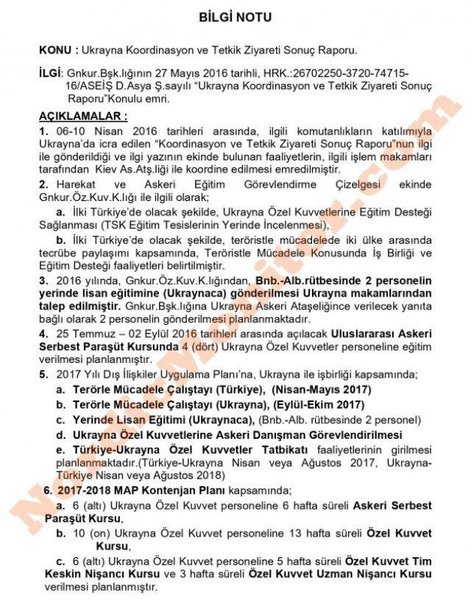 Хулусі Акар, Туреччина, підготовка, навчання, ЗС України