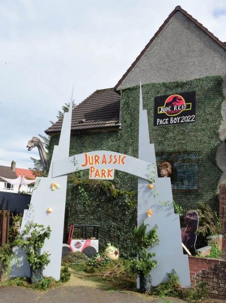 Будинок в стилі Парку Юрського періоду, декор, помешкання, курйози, фільми, цікавинки, фото, Шотландія