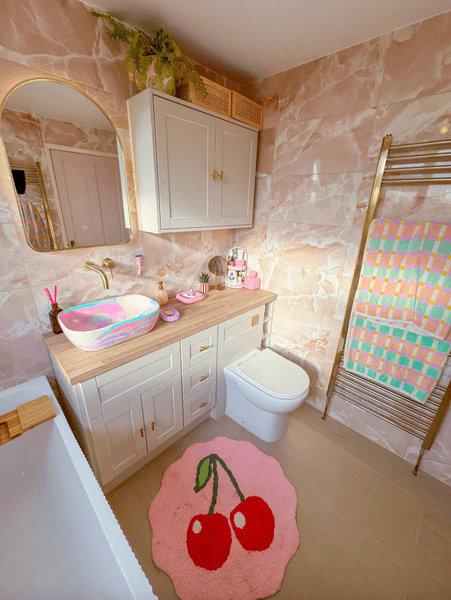 рожевий будинок