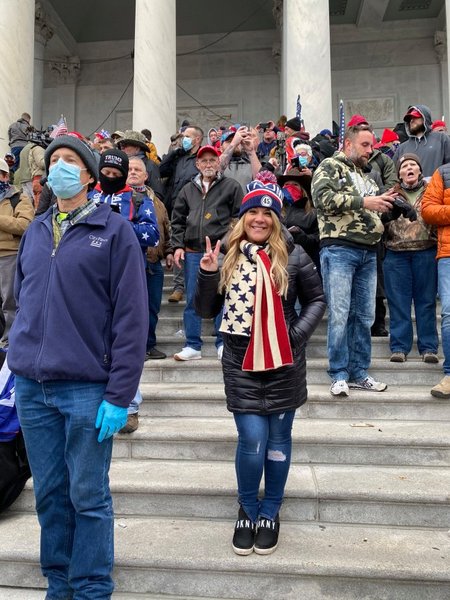 США, Штурм Капитолия, Прямая трансляция, Арест, Дженна Райан
