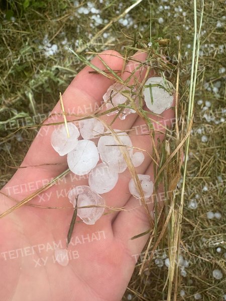 Град у Київській області випав 6 серпня