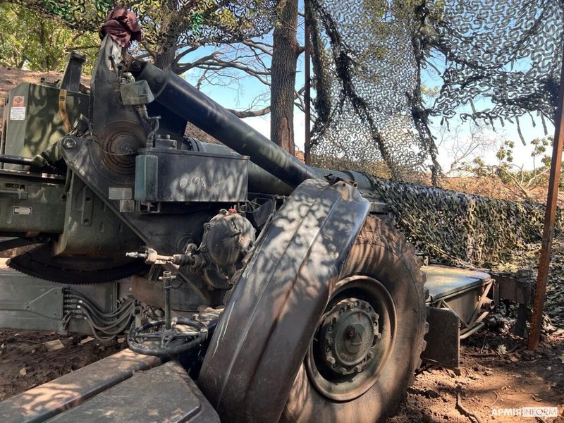 Артиллерийский расчет FH70