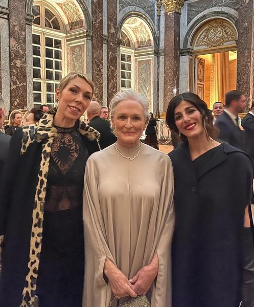 версаль, версаль 400 лет, вечеринка, диор, гленн клоуз, матильда фавье