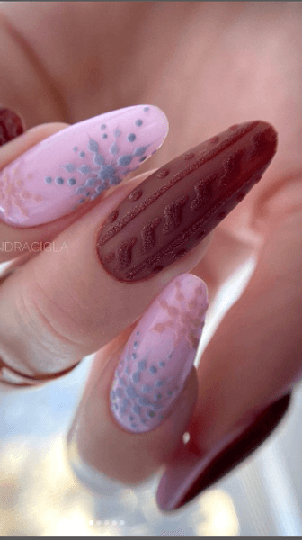 Эффект вязаного свитера