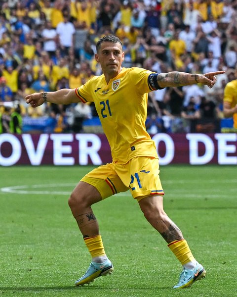 Розван Станчу після забитого м'яча