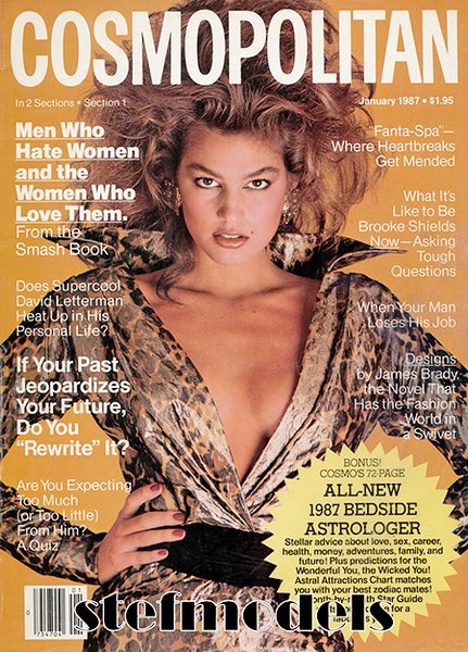 Синди Кроуфорд, модель, обложка журнала