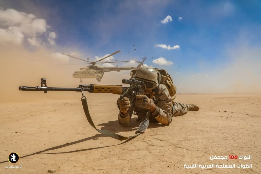 снайпер, ливия, солдат, вертолет, хафтар