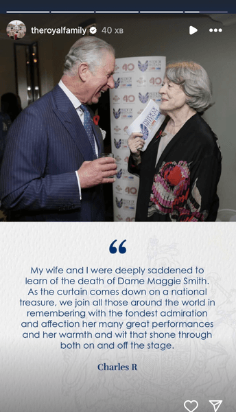 король чарльз меггі сміт