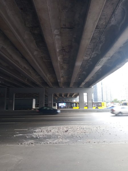 обвал путепровода, путепровод на Осокорках, устал мост, уставший мост на осокорках