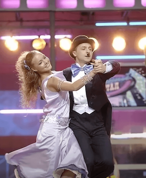 Алена Шоптенко и Владимир Зеленский в 2006 году