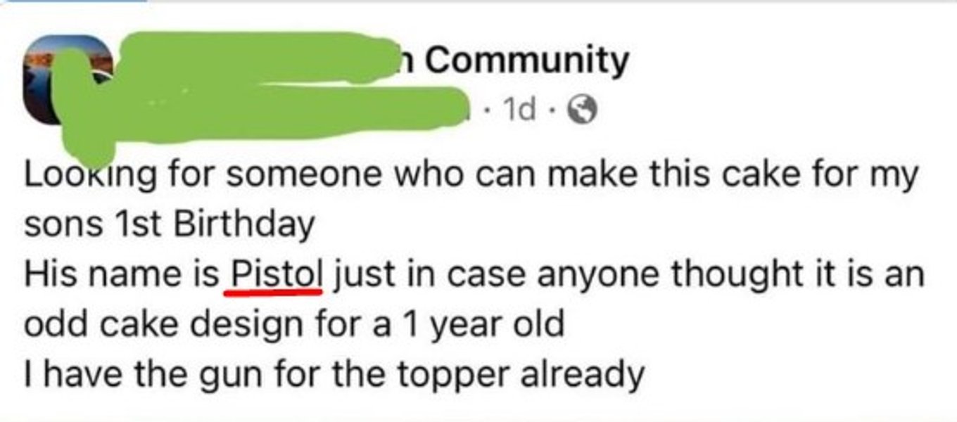 Имя ребенка — имя для мальчика Пистоль