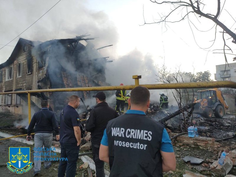 Последствия атаки ВС РФ на Одесскую область