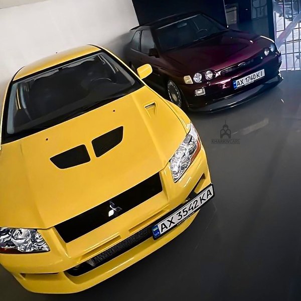 Mitsubishi Lancer Evo VII, Ford Escort RS Cosworth, Ford Escort RS, Ford Escort