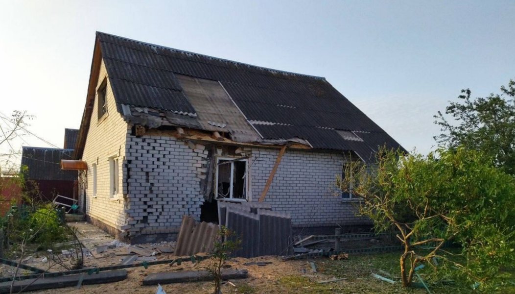 Імовірні наслідки обстрілу у Брянській області