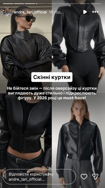 Скіні куртки