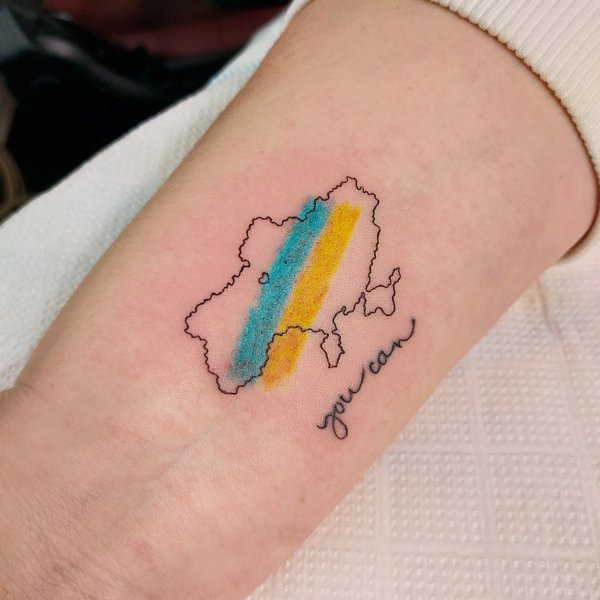 Патріотичні тату: роботи Дар'ї Криж