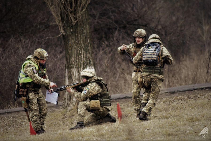 ВСУ, десантники, учения, тренировка,