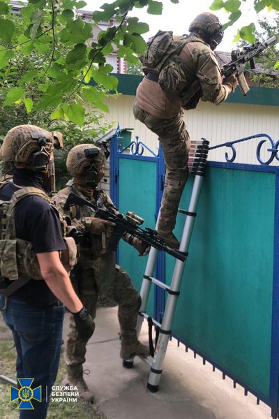 СБУ спецоперация задержание сеть агенты ФСБ Аксенов корректировщики