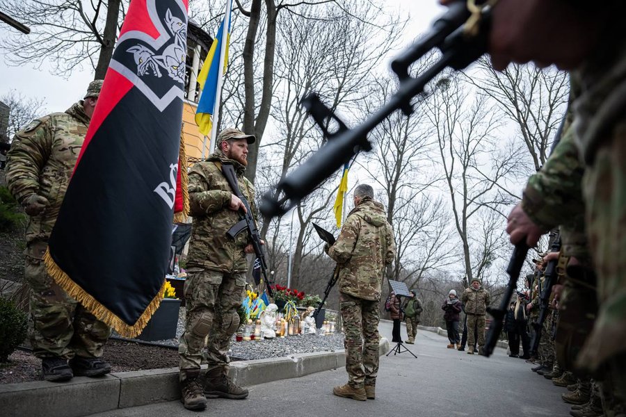 Годовщина смерти, Дмитрий Коцюбайло, Волки Да Винчи, Герой Украины, война РФ против Украины, присяга добровольцев