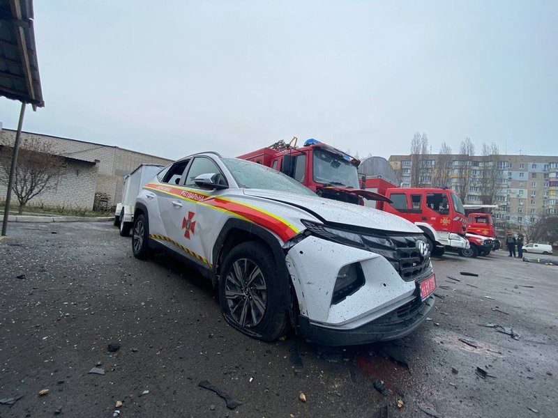 пожарная часть херсон обстрел