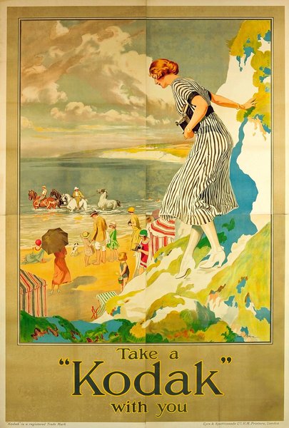ретро реклама кодак