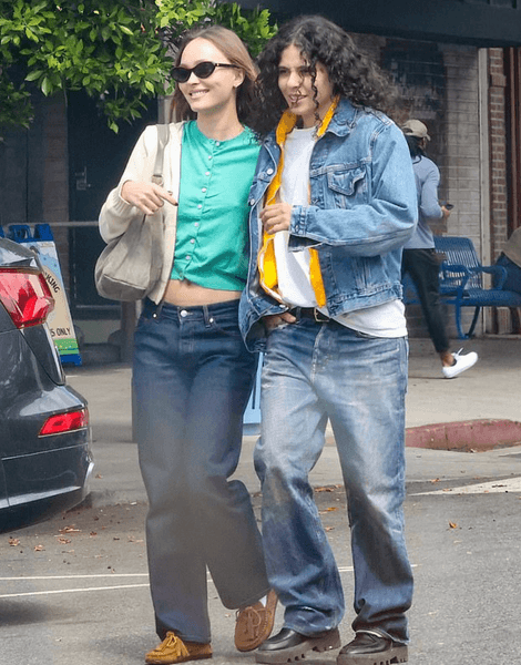 Лили-Роуз Депп и 070 Shake