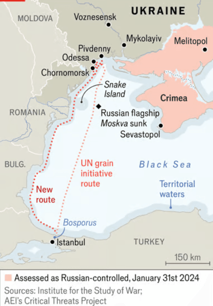 коридор в черном море,