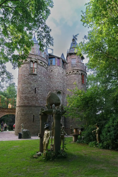 Дідусь збудував замок на 5 поверхів, фото, будівництво, курйози, Нідерланди, туризм, подорожі, Джеррі Халман