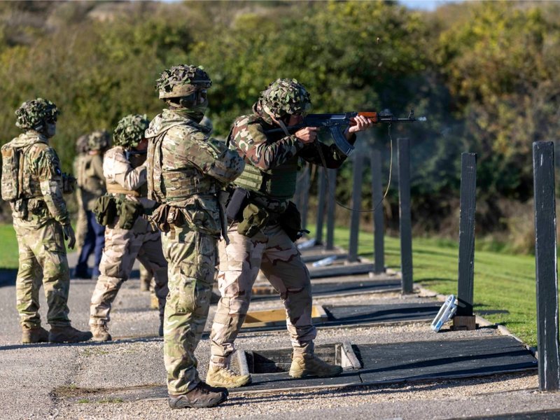 Подготовка украинских бойцов