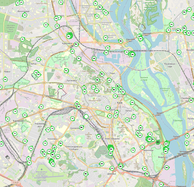 пробки в киеве, уброрка снега