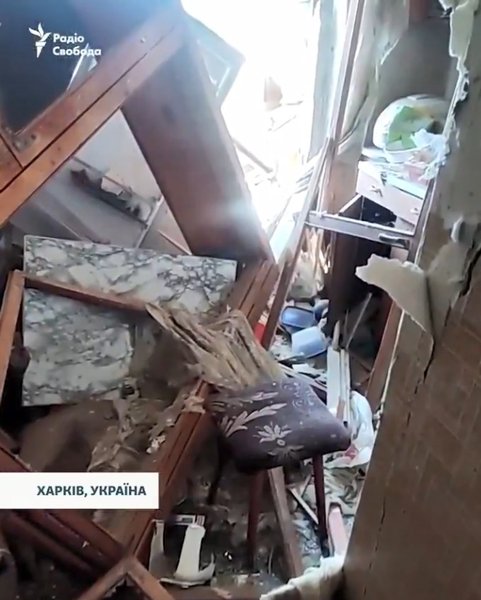 Атака на Харьков, 18 апреля, Искандер, квартира