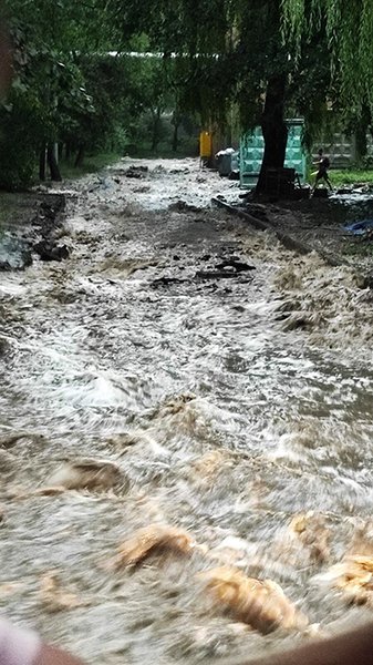 Хмельницкий, непогода, ливень,