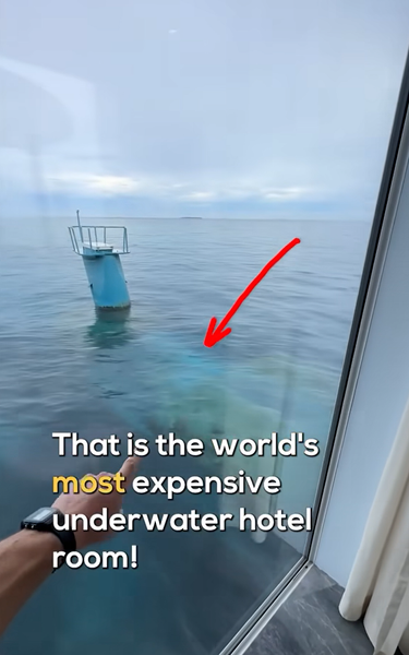 Мандрівники Кара та Нейт показали унікальний підводний готель на Мальдівах, туризм, відпочинок, дизайн