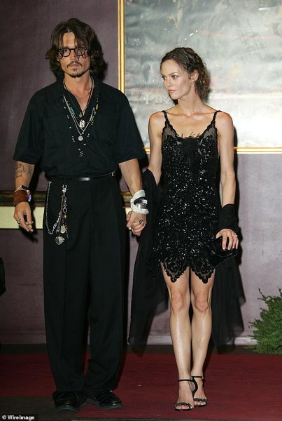 джонни депп, ванесса паради